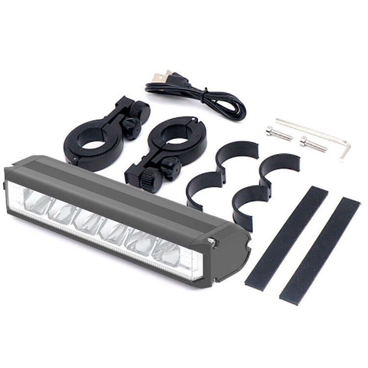 Clover 1400 Lumens LED Bicycle Front Light Waterproof Outdoor Bike Lamp USB Power Rechargeable Cycling Accessories