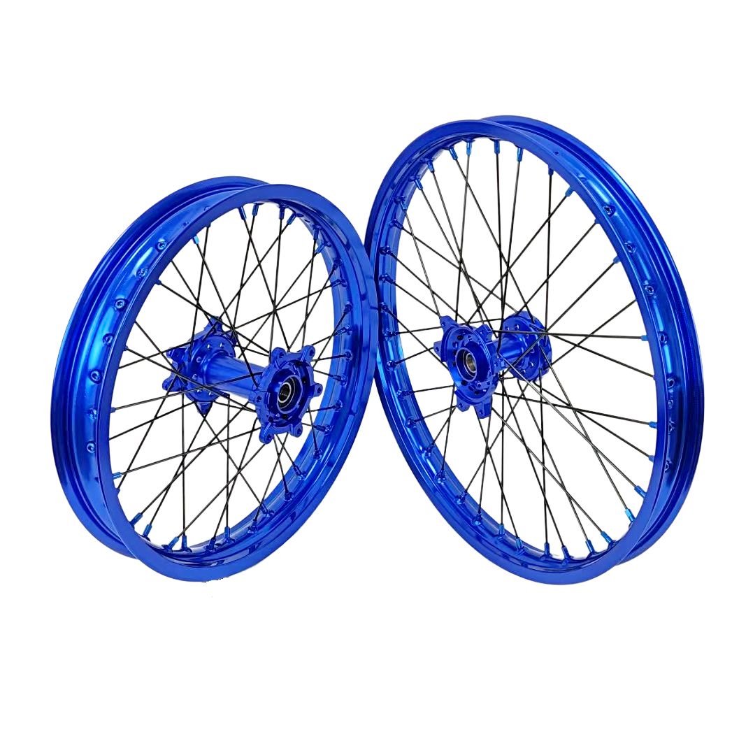 Custom Color Electric Dirt Bike  16/17/18/19/21 Inch Wheel Sets