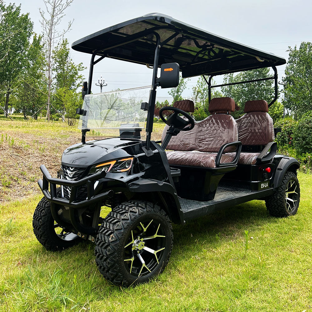 Electric Golf Cart 4 6 Seater Off-Road Golf Car Street 72V Lithium Battery ATV