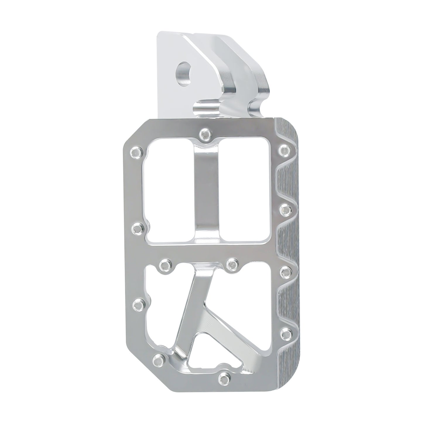For Light Bee X Upgrade Parts Silver Foot Pegs Chrome Pedal Lbx Parts Raw Foot Pegs Suitable for E-ride Pro